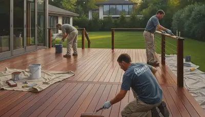 Deck painting service in Fort Collins, CO for durable, weather-resistant outdoor wood protection