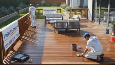 Deck painting service in Fort Collins, CO by Fort Collins Paint Pros