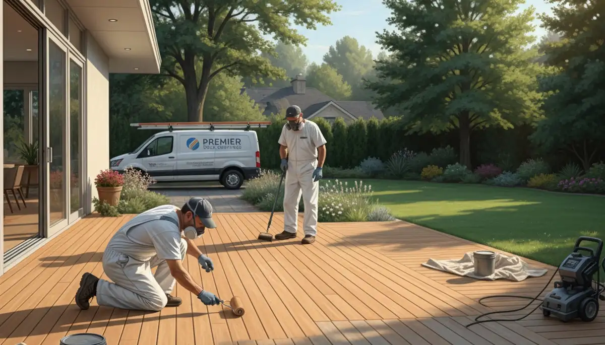 Deck painting service in Fort Collins, CO for weather protection and a refreshed outdoor finish