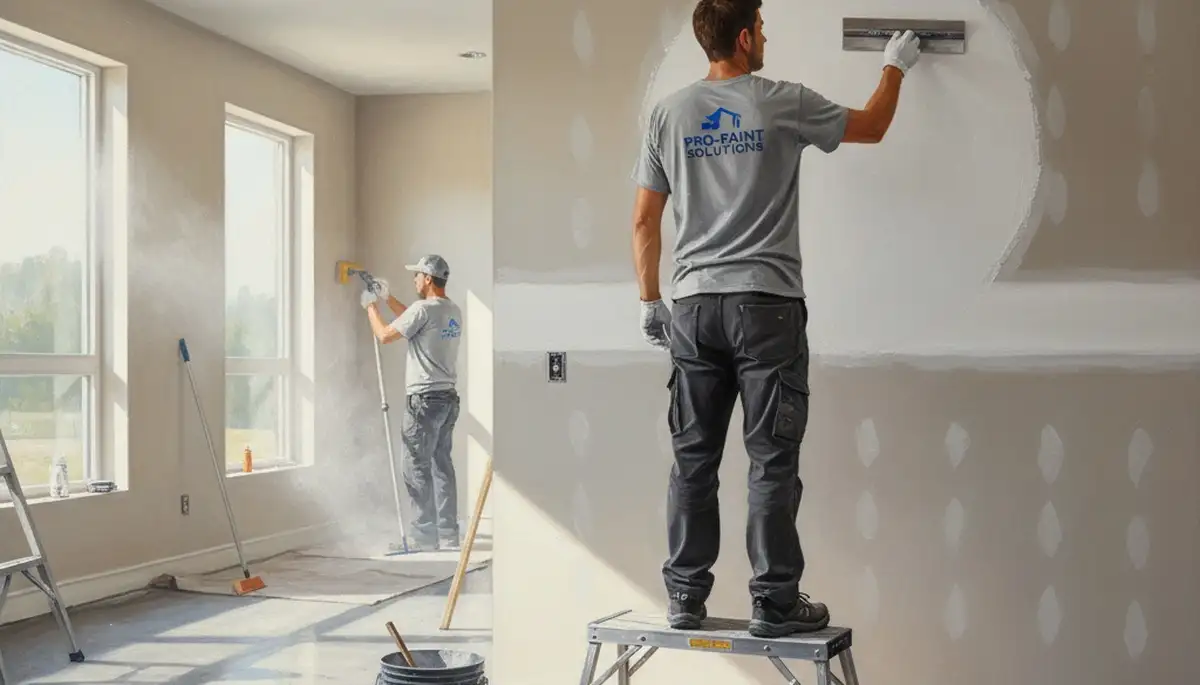 Fort Collins drywall repair for cracks, holes, and water damage by Paint Pros