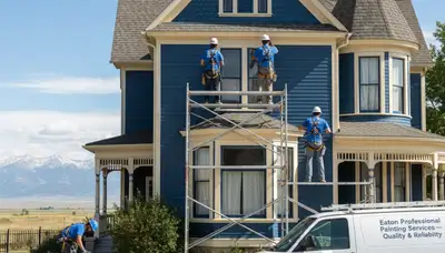 Fort Collins, CO painting contractor providing professional interior and exterior painting services