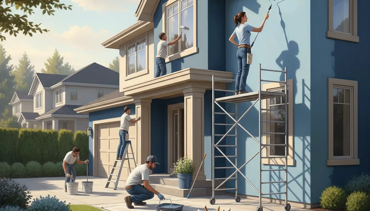 Fort Collins, CO house painting pros refreshing and protecting exterior homes with quality paint services