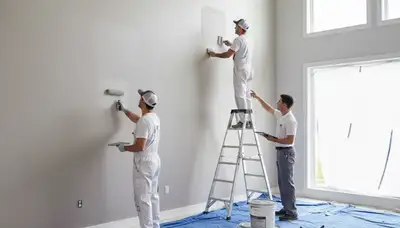 Interior house painting in Fort Collins, CO by Fort Collins Paint Pros for a fresh home interior
