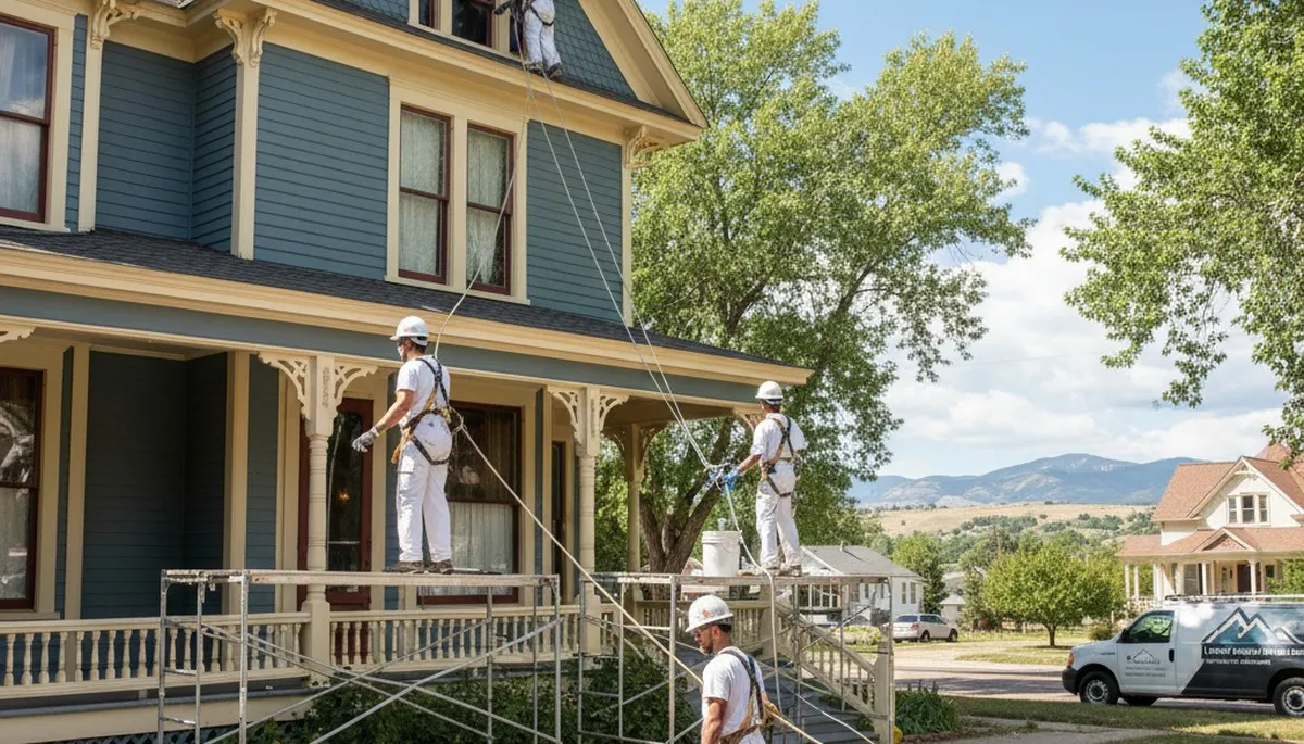 Painting contractors in Fort Collins, CO providing professional interior and exterior painting services