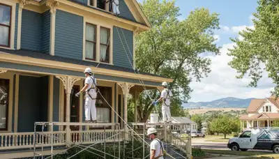 Painting contractors in Fort Collins, CO providing professional interior and exterior painting services