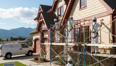 Painting contractors in Fort Collins, CO providing professional interior and exterior painting services