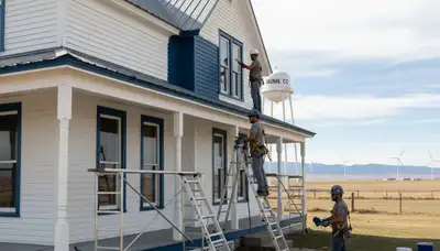Painting contractors in Fort Collins, CO providing professional interior and exterior house painting services