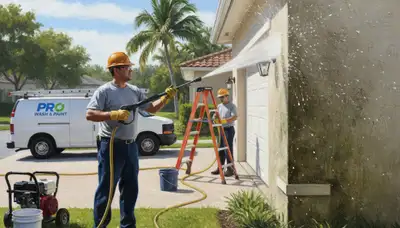 Pressure washing service in Fort Collins, CO for exterior cleaning and grime removal