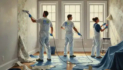 Wallpaper removal service in Fort Collins, CO by Fort Collins Paint Pros