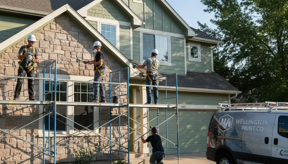 Professional painters in Fort Collins, CO providing interior and exterior painting services
