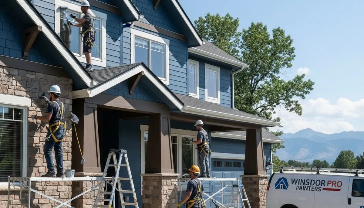 Professional painters in Fort Collins, CO providing interior and exterior painting services